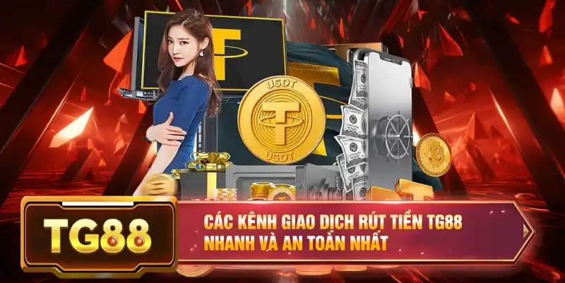 Các kênh giao dịch rút tiền TG88 nhanh và an toàn nhất